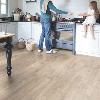 Laminaat Quick Step Classic Clm1656 havanna eik natuur met zaagsneden