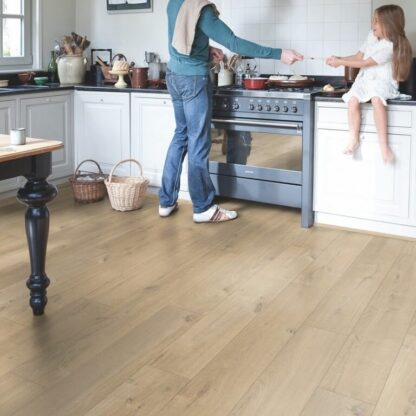 Laminaat Quick Step Impressive IM1856 Zachte Eik Medium Zachte Eik Warm Grijs